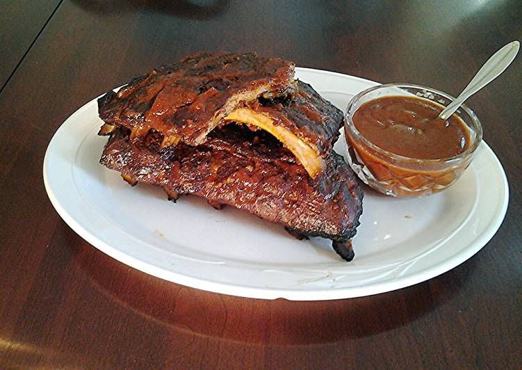 Recipe of Ultimate Applewood Smoked Pork Baby Back Ribs