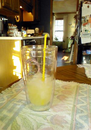 A picture of Light to Dark Juice.