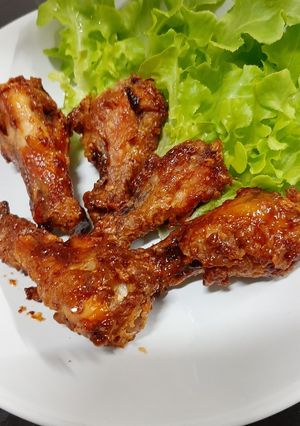 รูปของ ไก่กรอบซอสเกาหลี หม้อทอดไร้น้ำมัน