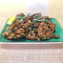 A picture of Turkey Choila(Typical Nepalese Grill & Marinated Meat Snacks) Christmas in Nepalese way.