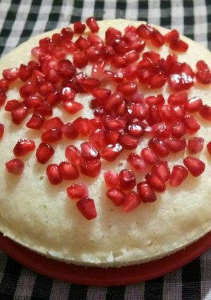 A picture of Sooji cake.