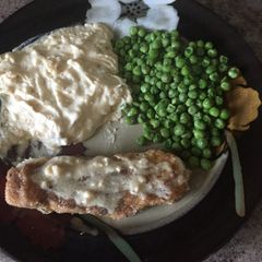 A picture of Haddock In Lemon Butter Sauce.
