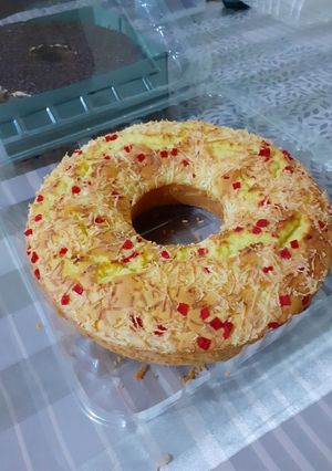 Foto resep Bolu tape keju sukade 5 telur