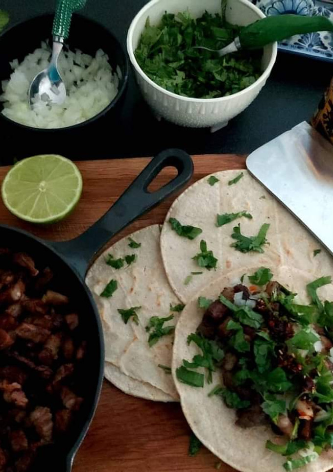 Una foto de Tacos de suadero