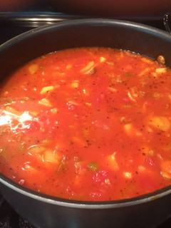 A picture of Spicy Italian Zucchini Soup.