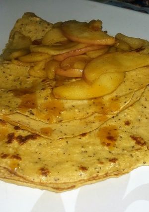 Una foto de Panqueques de avena