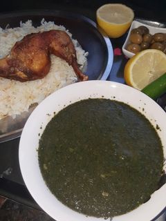 صورة لوصفة ملوخية