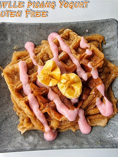 Foto resep Waffle Pisang Yogurt - Gluten Free