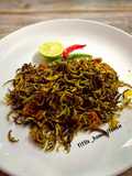 Lau Khosa Posto Bhaja aka Roasted Bottle Gourd Peel