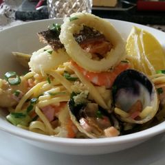 A picture of CARBONARA of the SEA!!!.