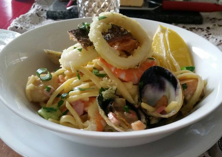 Recipe of Ultimate CARBONARA of the SEA!!!