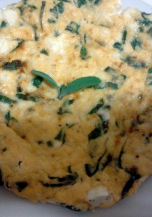 A picture of Amy's Spinach and Feta Cheese Omelette ..