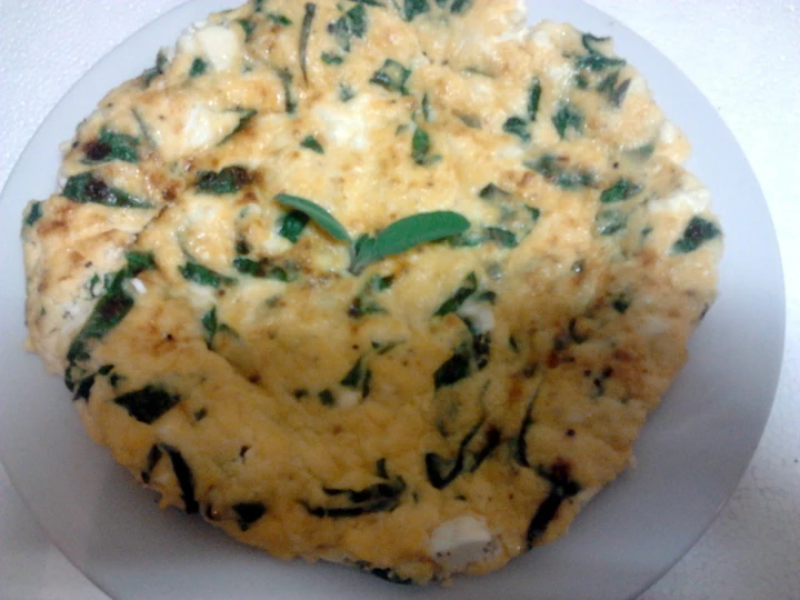 Recipe Amy's Spinach and Feta Cheese Omelette . the Perfect So Delicious
