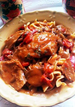 A picture of Oh My Gosh Chicken Paprikash.