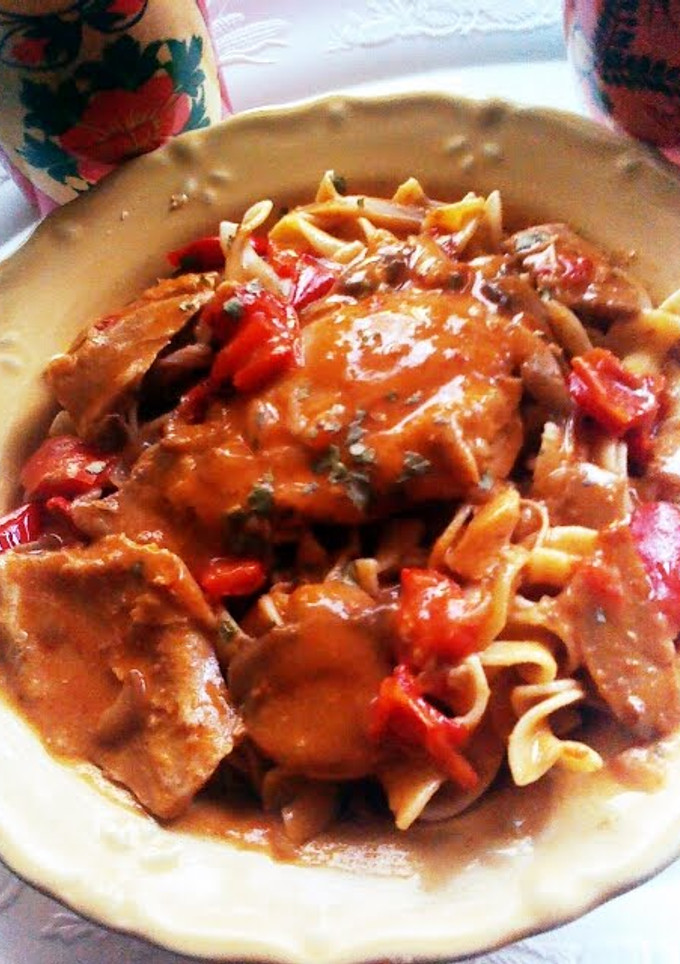 A picture of Oh My Gosh Chicken Paprikash.