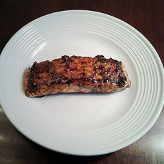 A picture of Grilled Asian Glazed Salmon Fillets.