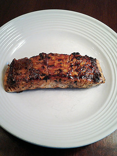 A picture of Grilled Asian Glazed Salmon Fillets.