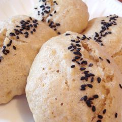 A picture of Brown Rice Bun-like Miso Steamed Bread.