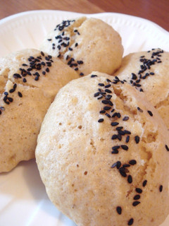 A picture of Brown Rice Bun-like Miso Steamed Bread.
