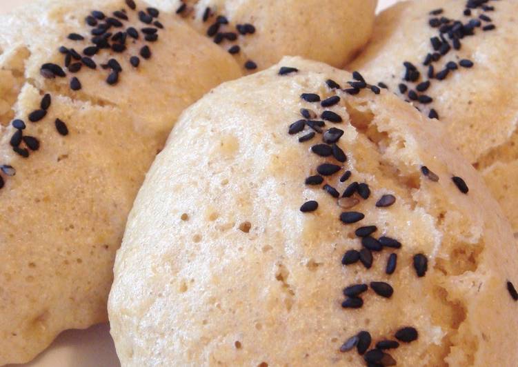 Steps to Prepare Perfect Brown Rice Bun-like Miso Steamed Bread