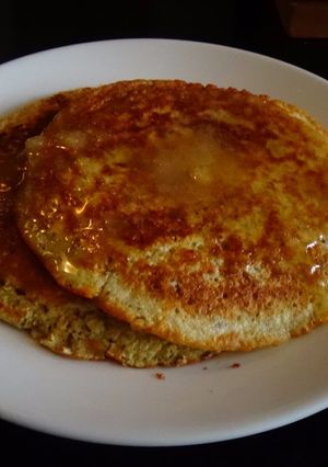 Una foto de Hot cake sin harina