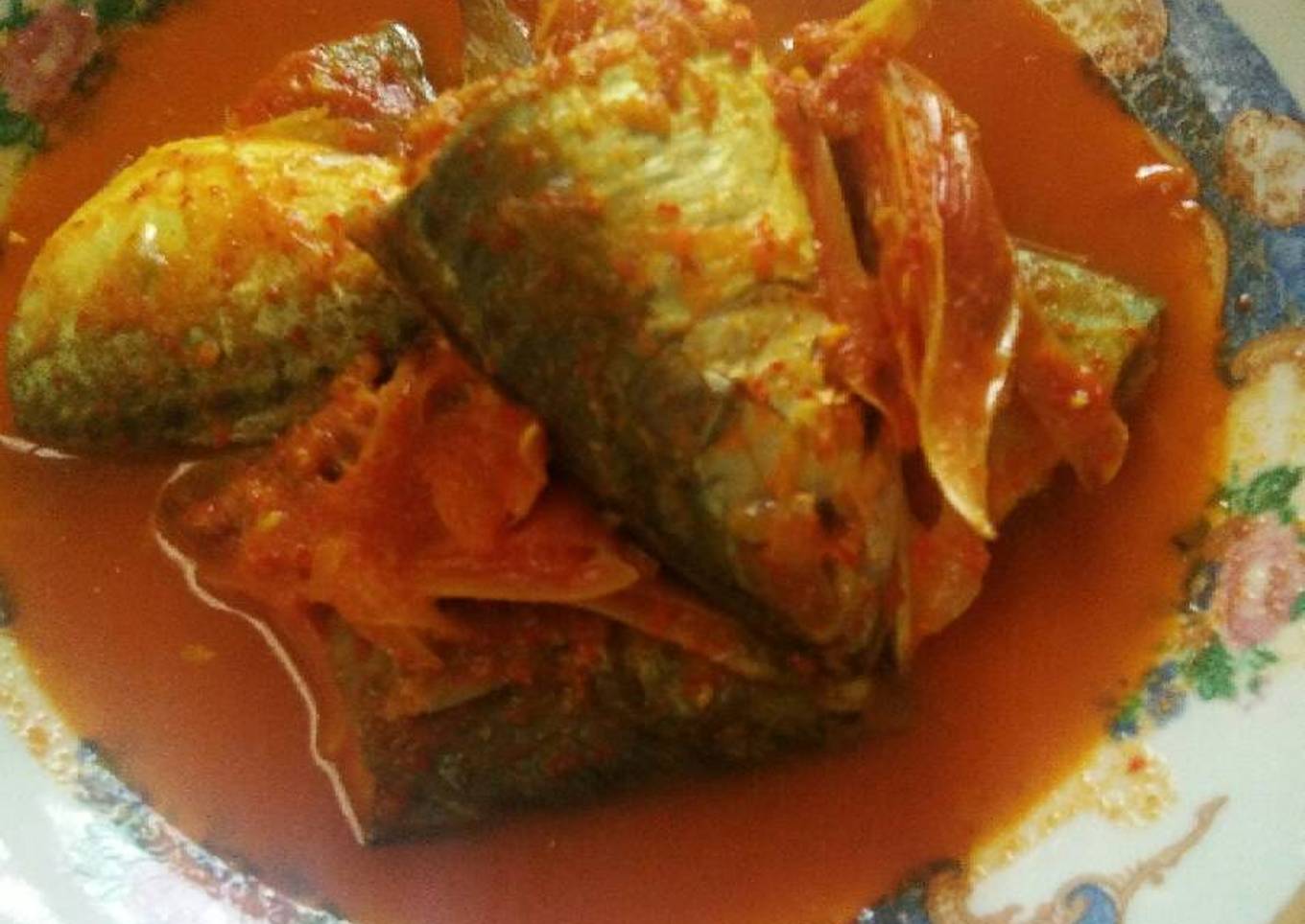 Asam Pedas Ikan Gembung