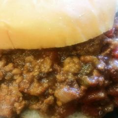 A picture of Home-made Sloppy Joes.