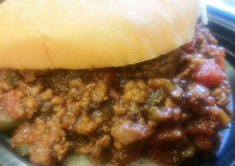 Home-made Sloppy Joes