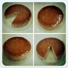 Cream cheese flan A picture of Cream cheese flan.