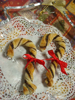 A picture of Easy Stick Pies for Christmas.