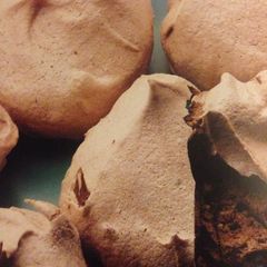 A picture of Cocoa Meringue Kisses.