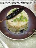 Bhuna bhaat (garlic fried rice)