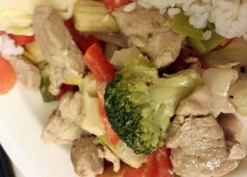 How To Make Recipe Coconutty pork loin wook Restaurant Style