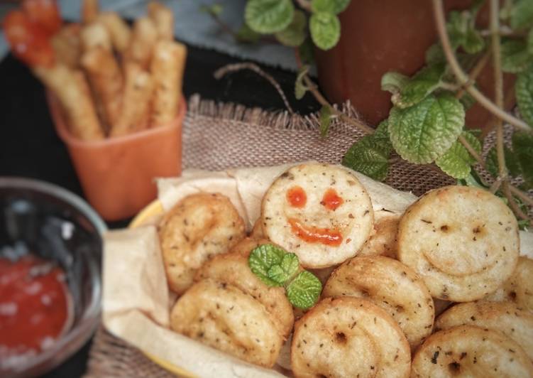 urutan Membuat Potato Cheese Sticks —smile emoticon 😀— Jadi, tidak cukup satu