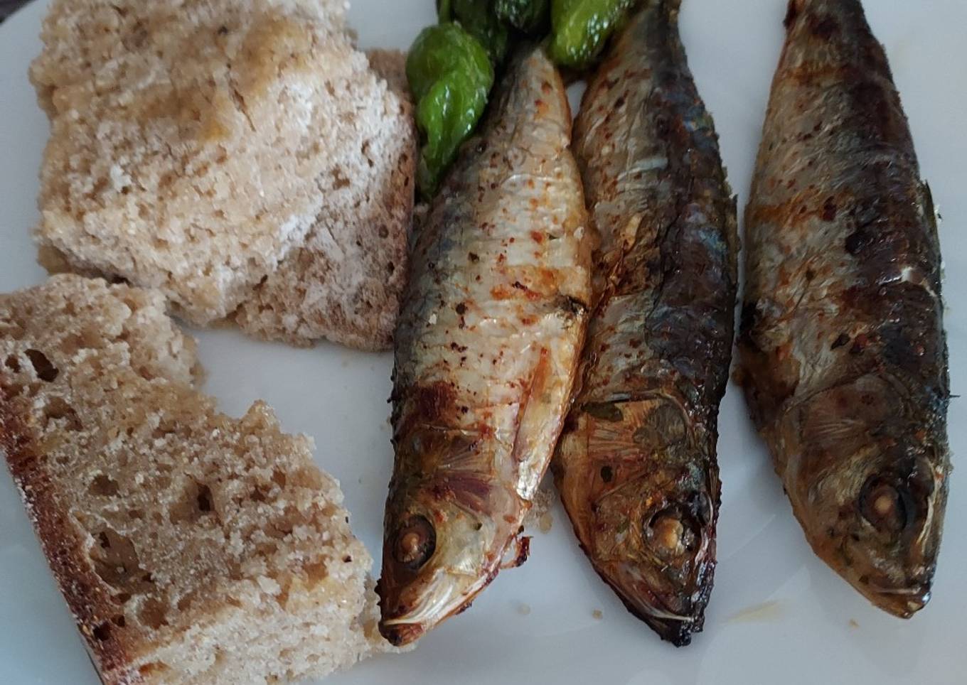 Sardinas al horno