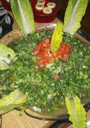 صورة لوصفة تبولة 🍜😍