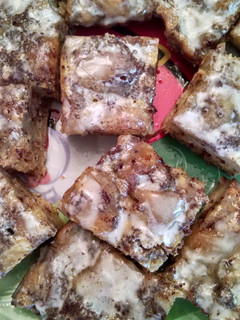A picture of Cinnamon Roll French Toast Casserole.