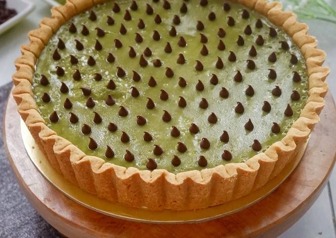 Cara Membuat Pie Susu Greentea (gluten free) Menu Enak