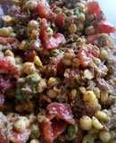 Ensalada de garbanzos y atún