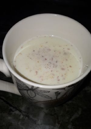A picture of Badam drink mix.