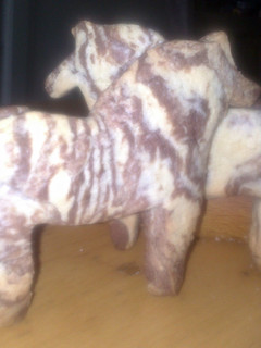 A picture of Sig's Zebra Butter and Vanilla Cookies.