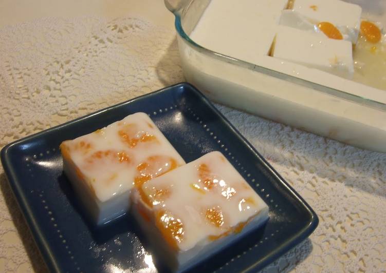 Step-by-Step Guide to Make Any-night-of-the-week Milk Jelly (Almond Tofu) - Our Family Recipe