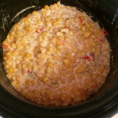 A picture of Creamy Mexican Corn.