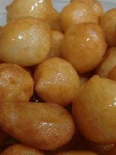 صورة لوصفة لقمة القاضي بالبيض، هشه