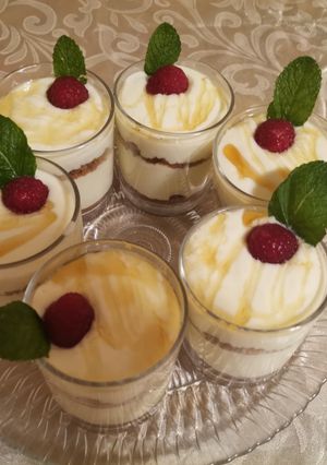 صورة لوصفة 🍋تحلية باردة مع الكريمة الليمون 🍋
