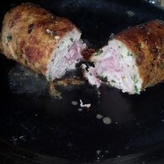 A picture of Coo's Turkey Cordon Bleu.