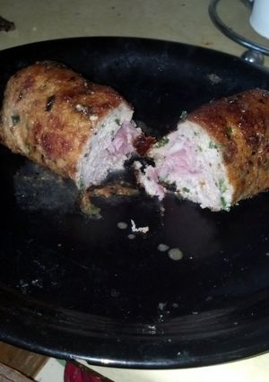 A picture of Coo's Turkey Cordon Bleu.
