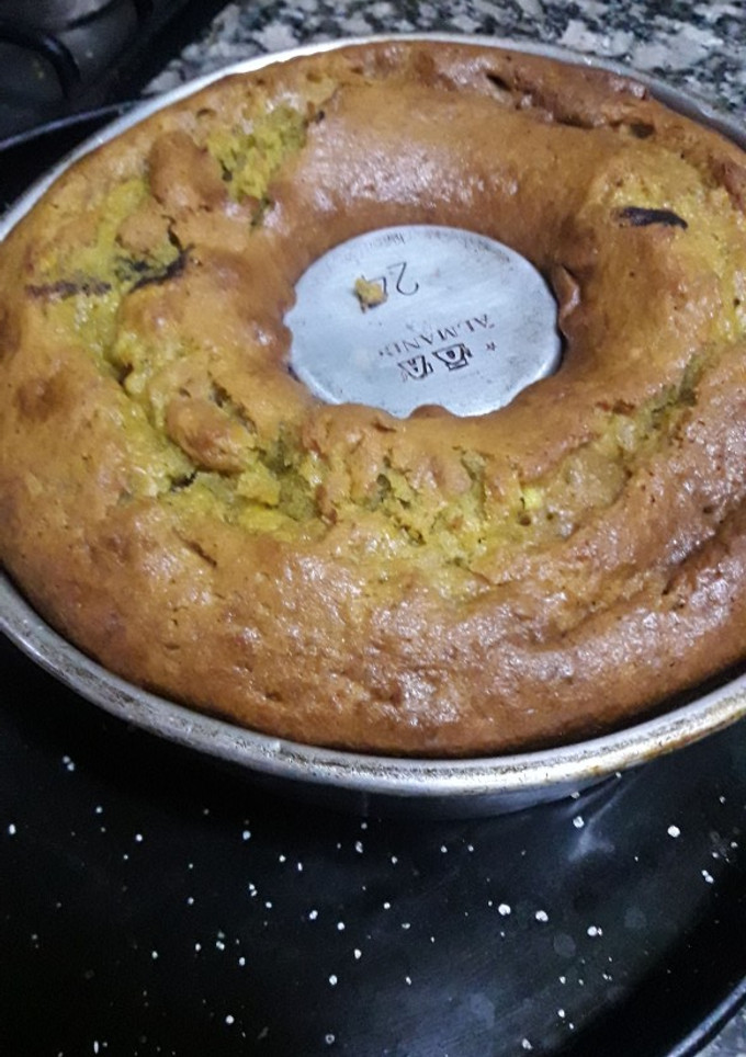 Una foto de Budín de banana