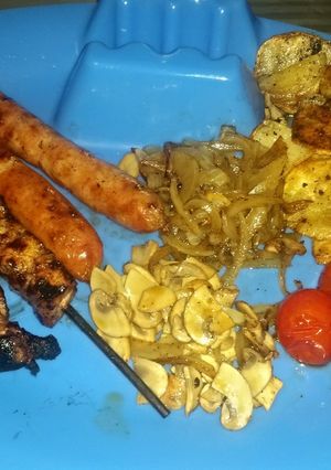 A picture of Aussie BBQ ( minus the lamb).