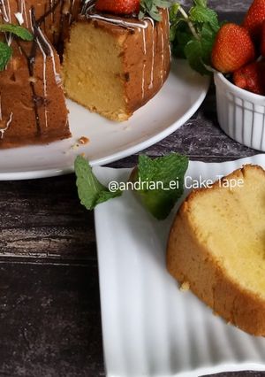 Foto resep Bolu Tape (Tanpa Pengembang)